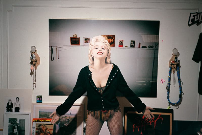 agnes b snap cardigan photography show william strobeck david lynch juergen teller