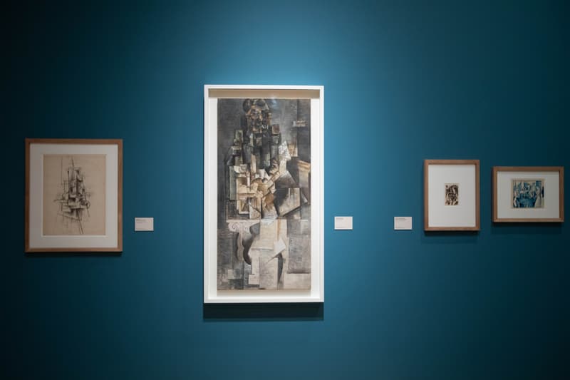 Royal Academy of Arts "Picasso and Paper" Exhibit 'Guernica' 'Femmes à leur toilette' Sketchbooks Studies Collage Paper Paintings Sculpture Drawings
