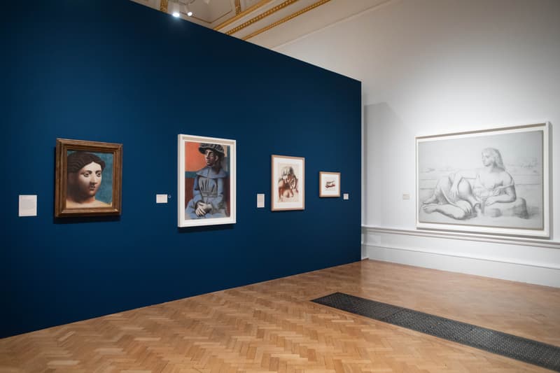 Royal Academy of Arts "Picasso and Paper" Exhibit 'Guernica' 'Femmes à leur toilette' Sketchbooks Studies Collage Paper Paintings Sculpture Drawings