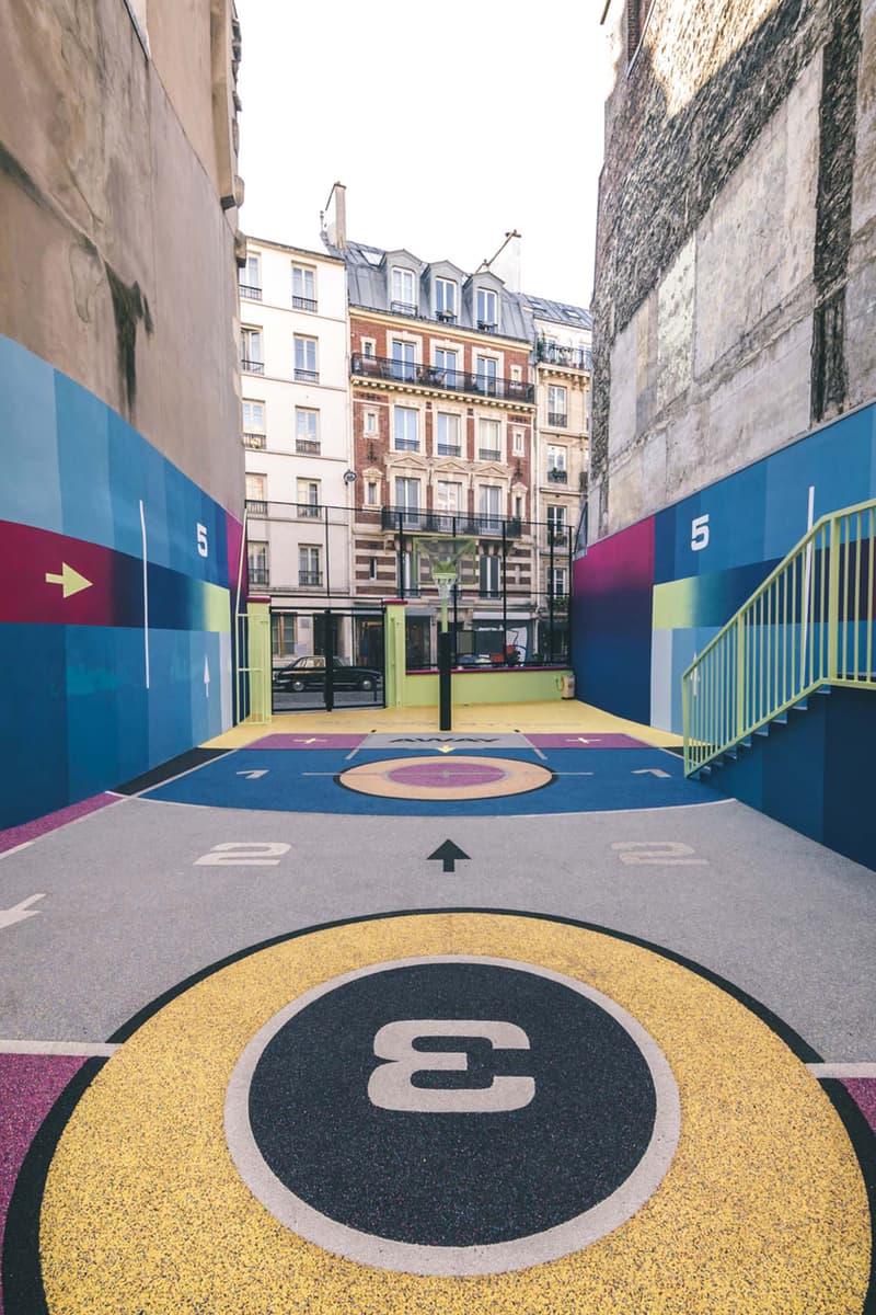 pigalle nike grind basketball court paris recycled sneakers pastel colors launch january 2020 stephane ashpool