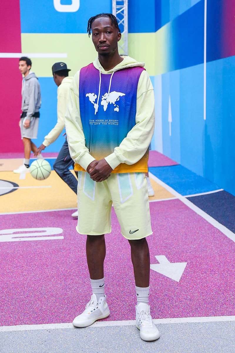 Pigalle Paris Fashion Week Men's Fall/Winter 2020 Collection Runway Presentation Collection Nike Court Borough High Collaboration Footwear Stéphane Ashpool Looks Report