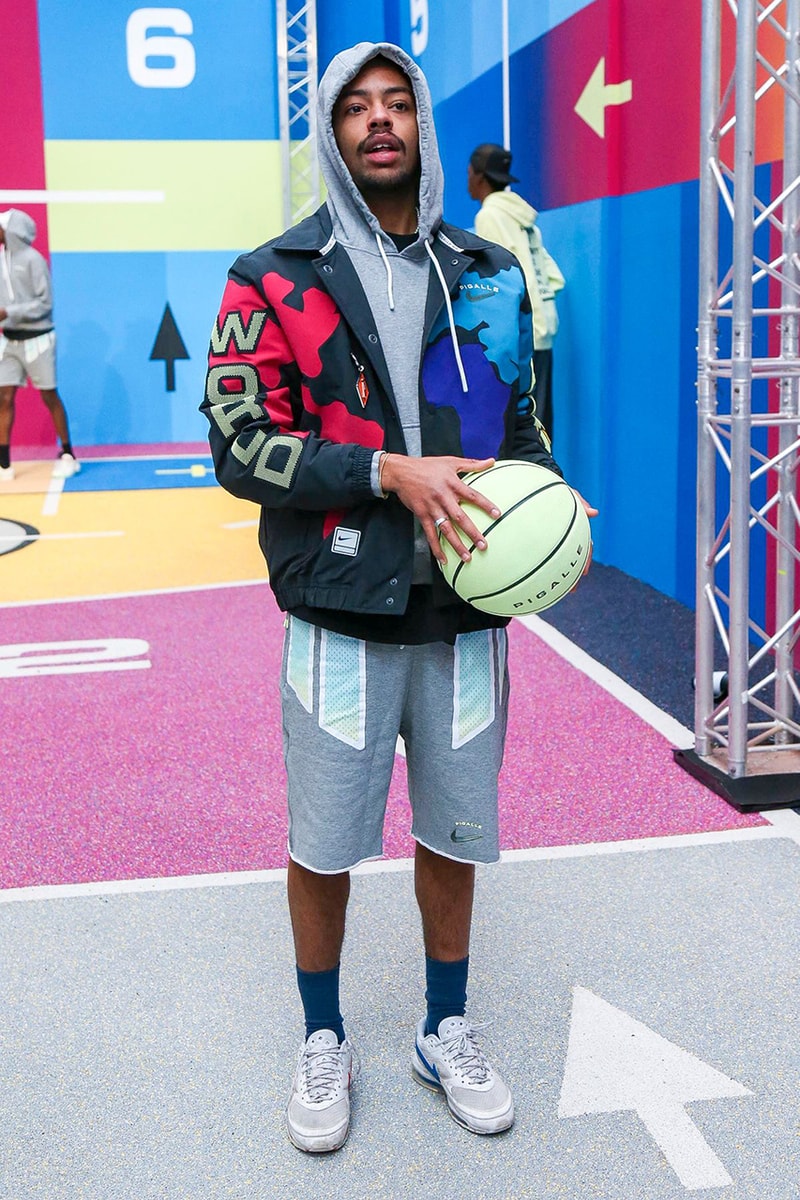 Pigalle Paris Fashion Week Men's Fall/Winter 2020 Collection Runway Presentation Collection Nike Court Borough High Collaboration Footwear Stéphane Ashpool Looks Report