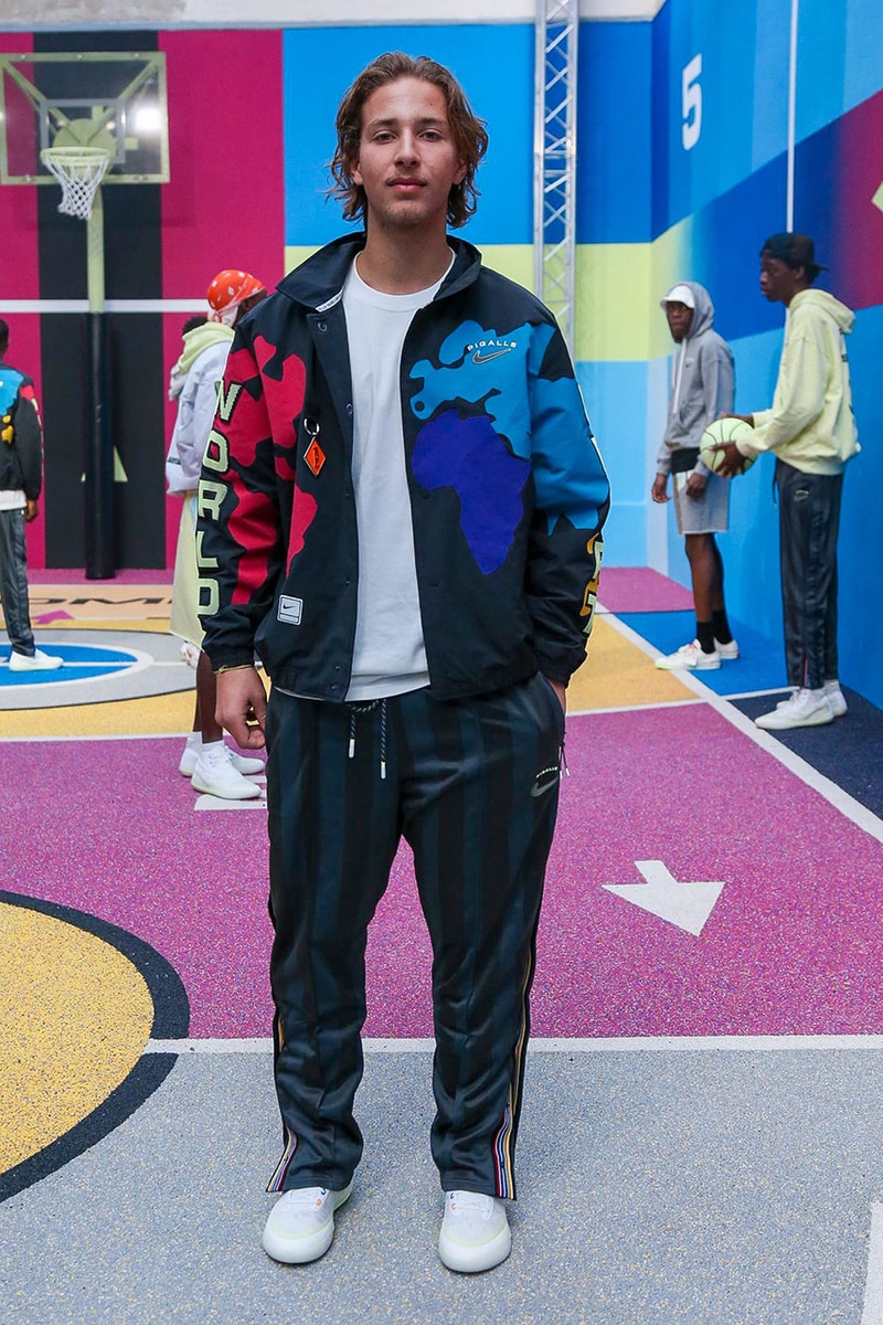Pigalle Paris Fashion Week Men's Fall/Winter 2020 Collection Runway Presentation Collection Nike Court Borough High Collaboration Footwear Stéphane Ashpool Looks Report