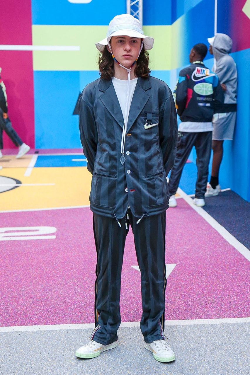 Pigalle Paris Fashion Week Men's Fall/Winter 2020 Collection Runway Presentation Collection Nike Court Borough High Collaboration Footwear Stéphane Ashpool Looks Report