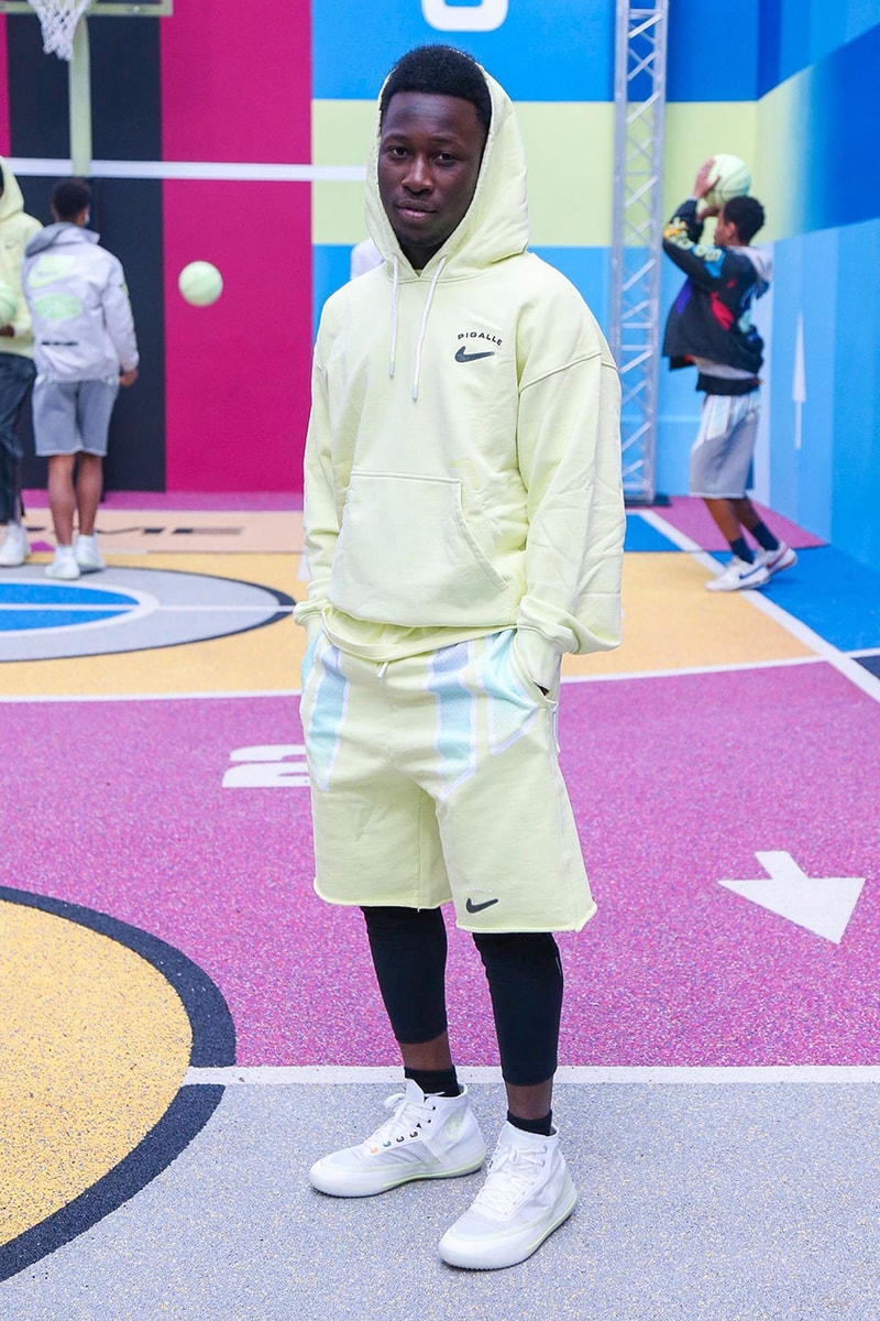 Pigalle Paris Fashion Week Men's Fall/Winter 2020 Collection Runway Presentation Collection Nike Court Borough High Collaboration Footwear Stéphane Ashpool Looks Report