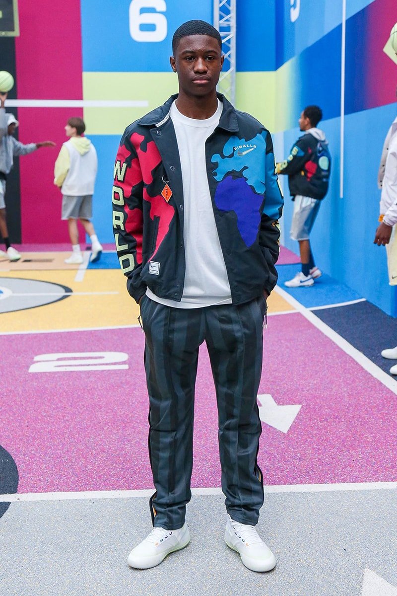 Pigalle Paris Fashion Week Men's Fall/Winter 2020 Collection Runway Presentation Collection Nike Court Borough High Collaboration Footwear Stéphane Ashpool Looks Report