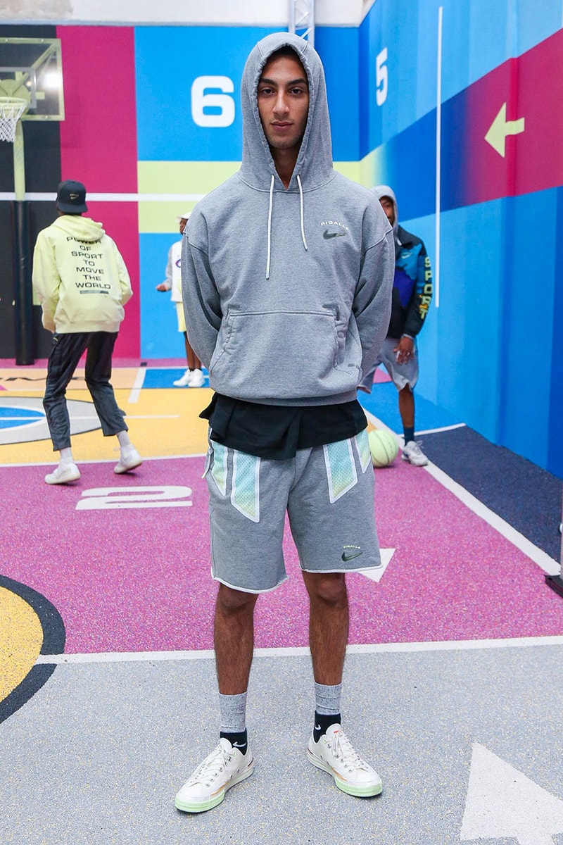 Pigalle Paris Fashion Week Men's Fall/Winter 2020 Collection Runway Presentation Collection Nike Court Borough High Collaboration Footwear Stéphane Ashpool Looks Report