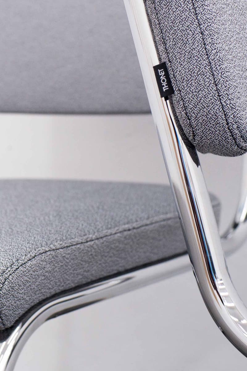 pinqponq x THONET "Vivid Monochrome" Furniture collaborations Interior Design Week Cologne germany berlin chair sustainable