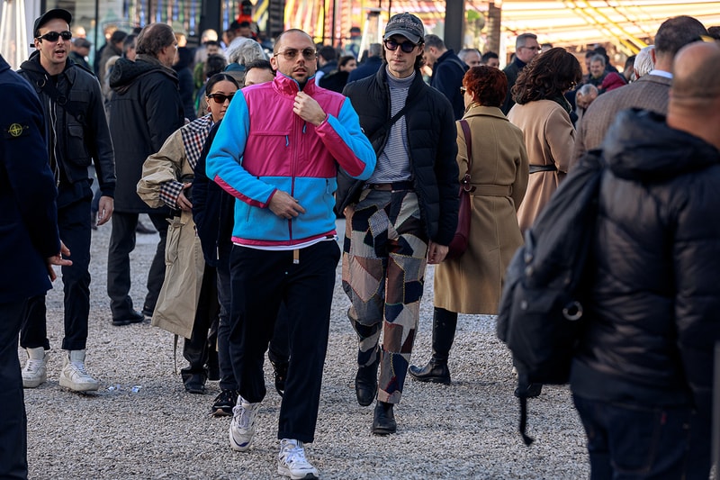 Pitti Uomo 97 Street Style Shots Fashion Week Images Designer Goods Italian Clothing Menswear Shows bottega veneta nike air force 1 G-Dragon peaceminusone calvin klein 205w39nyc boots prada burberry louis vuitton jil sander 