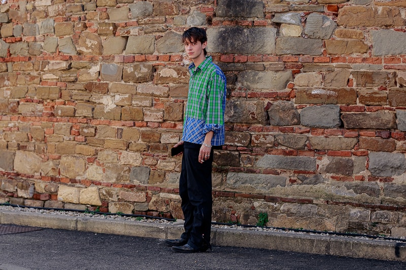 Pitti Uomo 97 Street Style Shots Fashion Week Images Designer Goods Italian Clothing Menswear Shows bottega veneta nike air force 1 G-Dragon peaceminusone calvin klein 205w39nyc boots prada burberry louis vuitton jil sander 