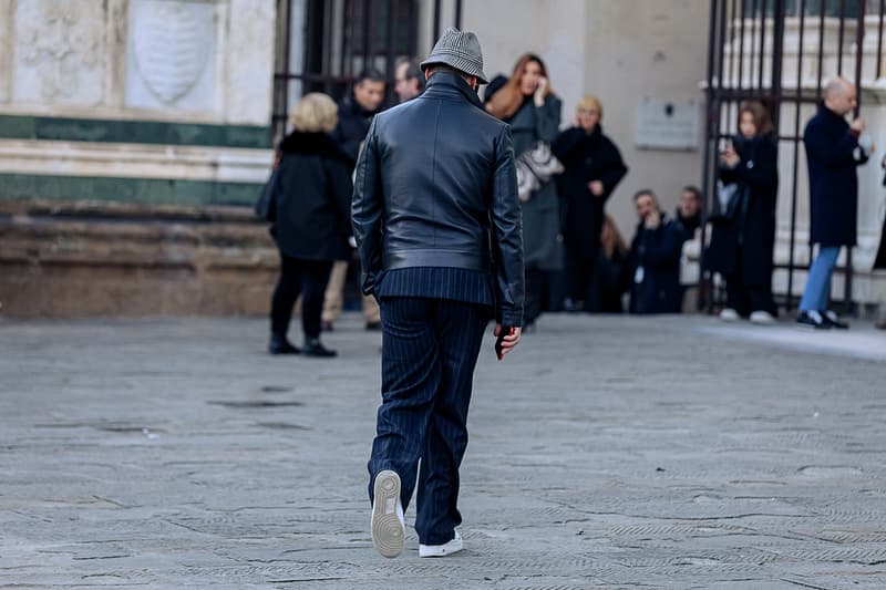 Pitti Uomo 97 Street Style Shots Fashion Week Images Designer Goods Italian Clothing Menswear Shows bottega veneta nike air force 1 G-Dragon peaceminusone calvin klein 205w39nyc boots prada burberry louis vuitton jil sander 