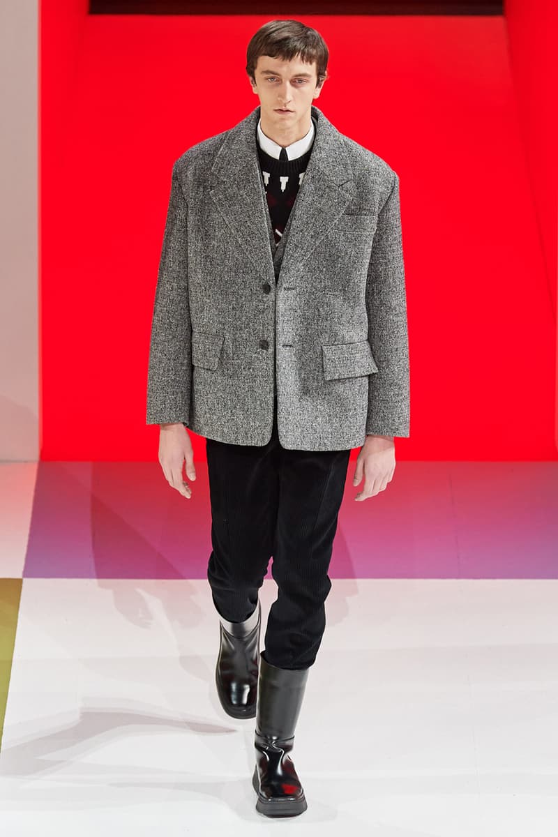 Prada Fall/Winter 2020 Menswear Runway Collection show presentation miuccia fw20 milan fashion week 