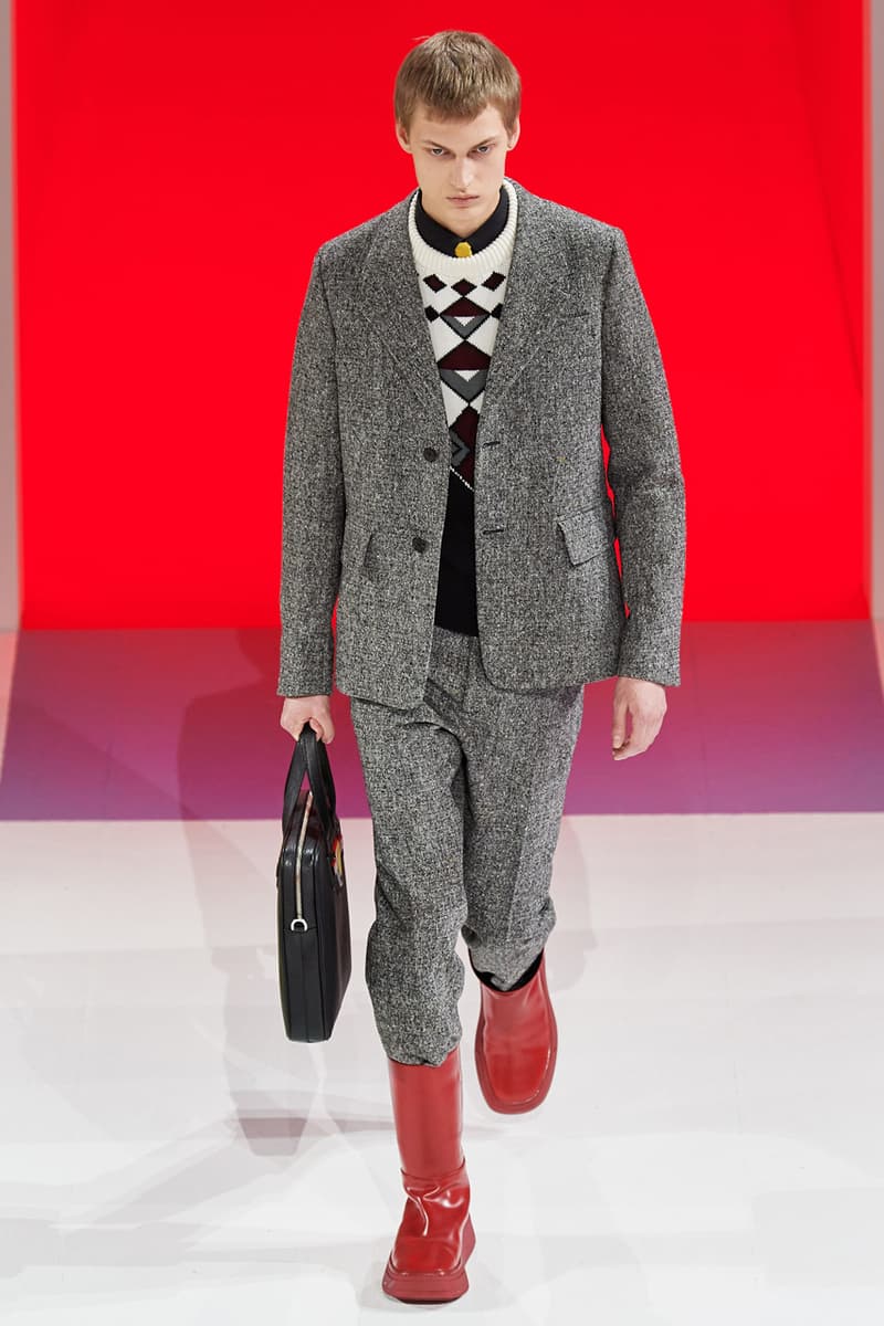 Prada Fall/Winter 2020 Menswear Runway Collection show presentation miuccia fw20 milan fashion week 