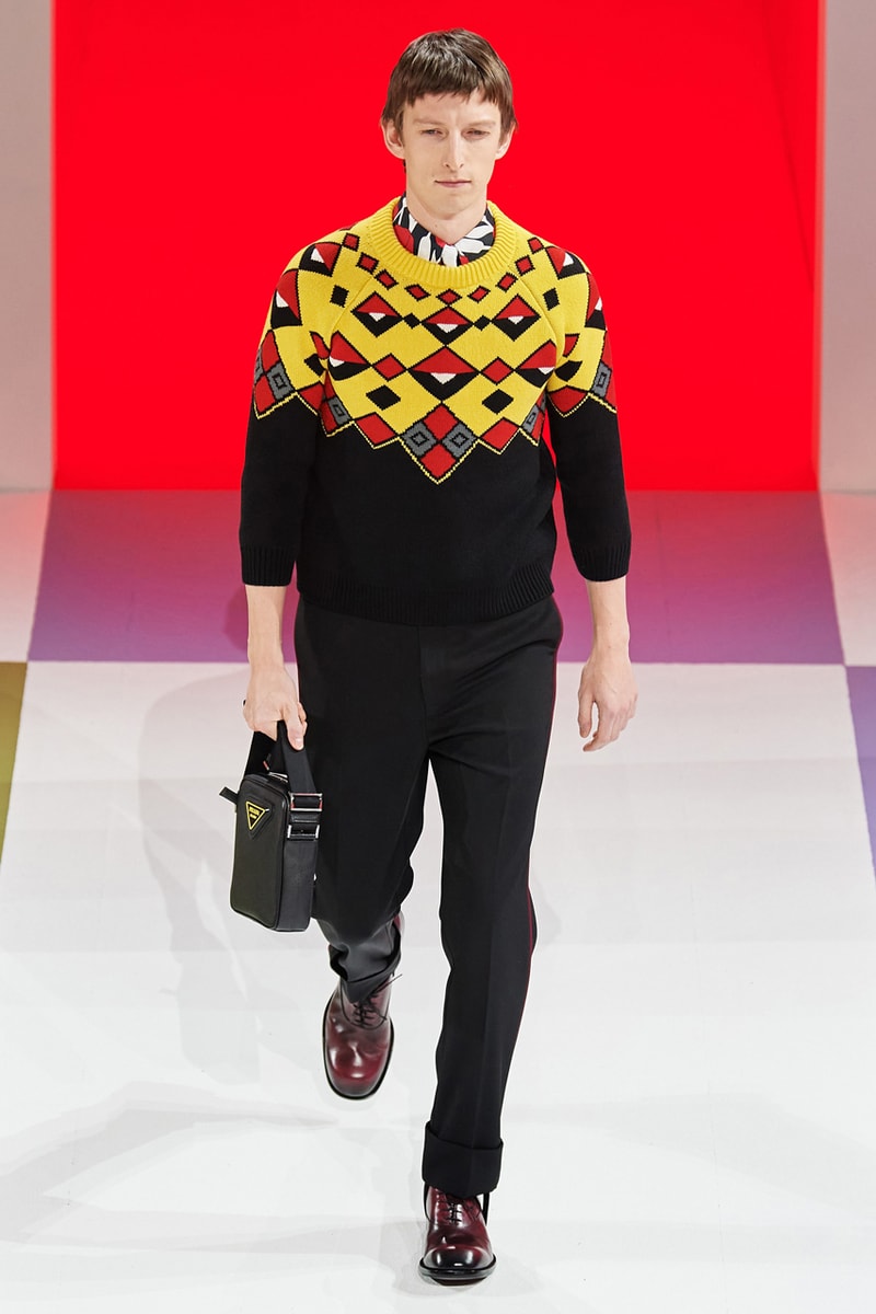 Prada Fall/Winter 2020 Menswear Runway Collection show presentation miuccia fw20 milan fashion week 
