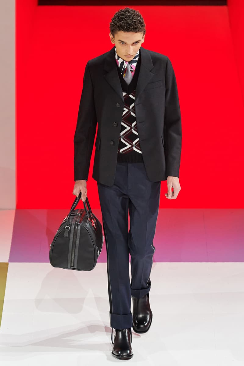 Prada Fall/Winter 2020 Menswear Runway Collection show presentation miuccia fw20 milan fashion week