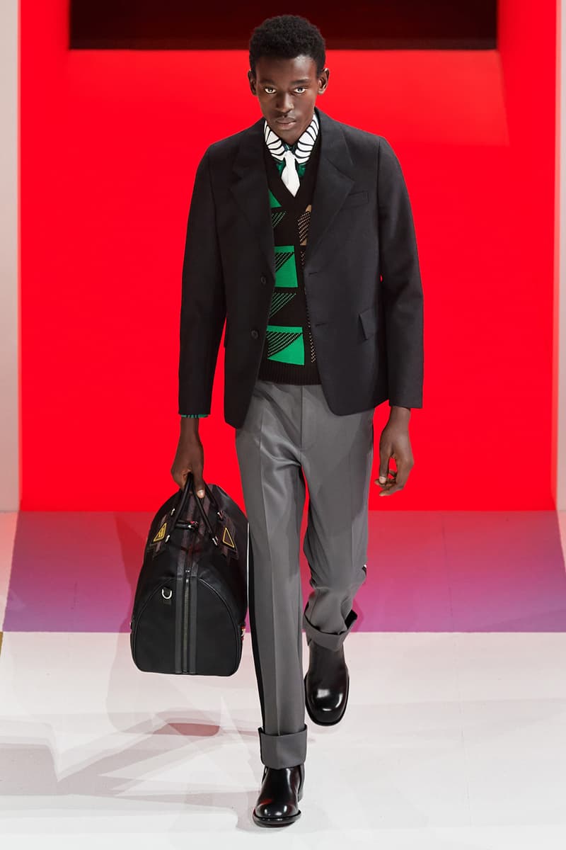 Prada Fall/Winter 2020 Menswear Runway Collection show presentation miuccia fw20 milan fashion week