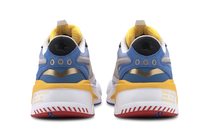 puma rs x3 sonic the hedgehog puma white goldenrod 373427 01 release date info photos price