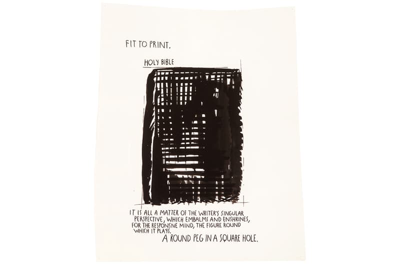 Raymond Pettibon Los Angeles Modern Auctions “Helter Skelter: L.A. Art in the 1990s"