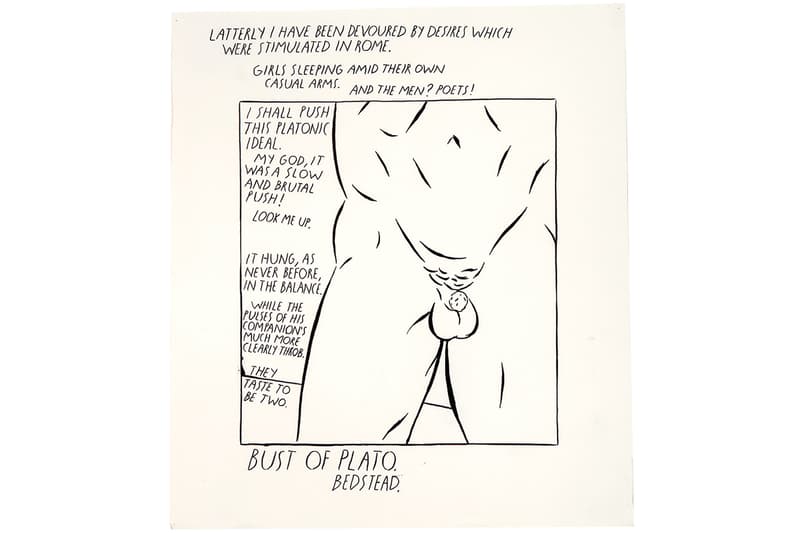 Raymond Pettibon Los Angeles Modern Auctions “Helter Skelter: L.A. Art in the 1990s"