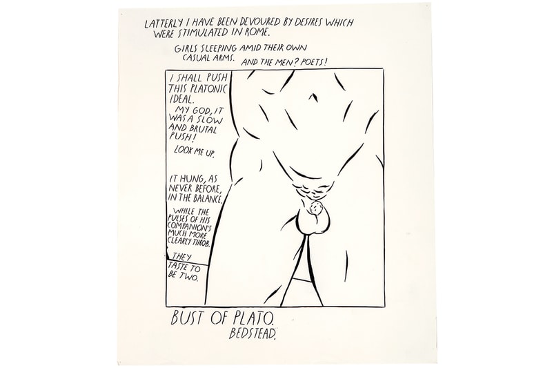 Raymond Pettibon Los Angeles Modern Auctions “Helter Skelter: L.A. Art in the 1990s"