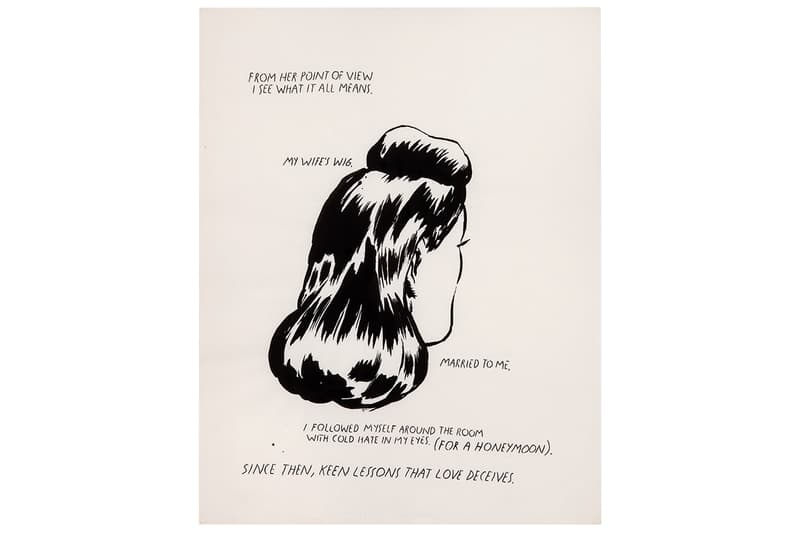 Raymond Pettibon Los Angeles Modern Auctions “Helter Skelter: L.A. Art in the 1990s"