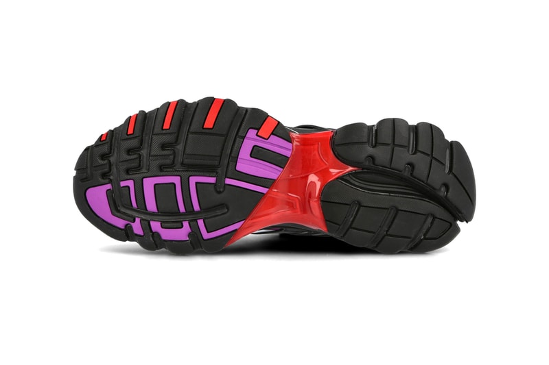 Reebok DMX Trail Shadow Black Gray Scarlet FV2842 shoes sneakers footwear kicks runners trainers fall winter 2020 multi color purple red retro low top Max shear technical performance