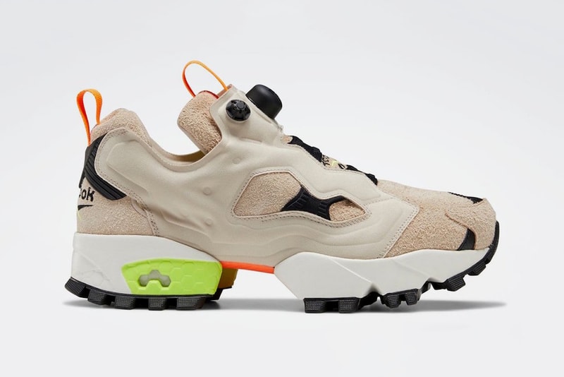 reebok instapump pump fury trail modern beige black neon lime true grey green slate EG3576 EG3577 release date info photos price