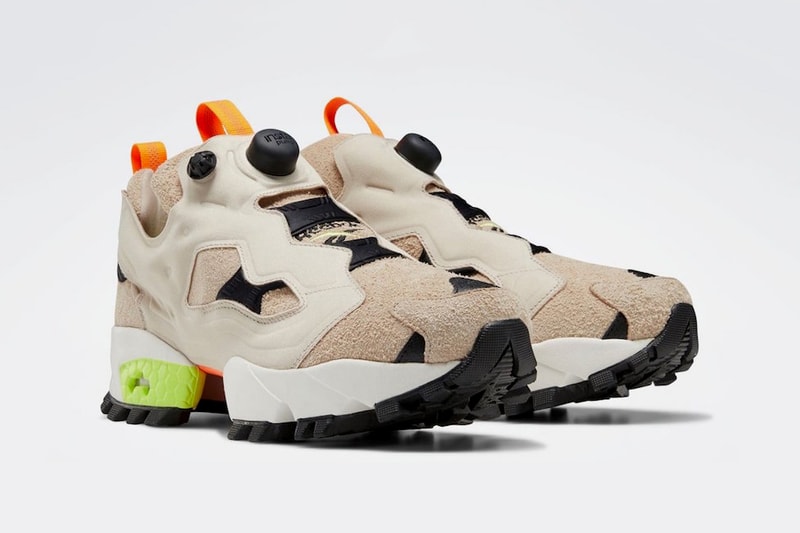 reebok instapump pump fury trail modern beige black neon lime true grey green slate EG3576 EG3577 release date info photos price