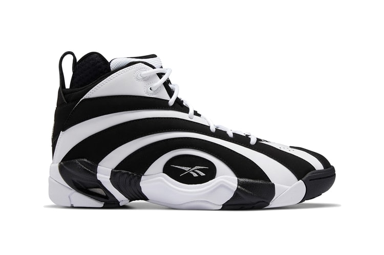 Shaquille O'Neal's Reebok Shaqnosis Returns In OG "Black/White"