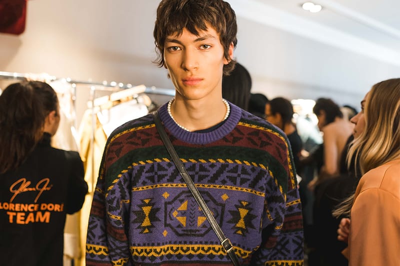 Backstage at RHUDE for Paris Fashion Week FW20 Offered Vans, Formalwear & Luxe Goods