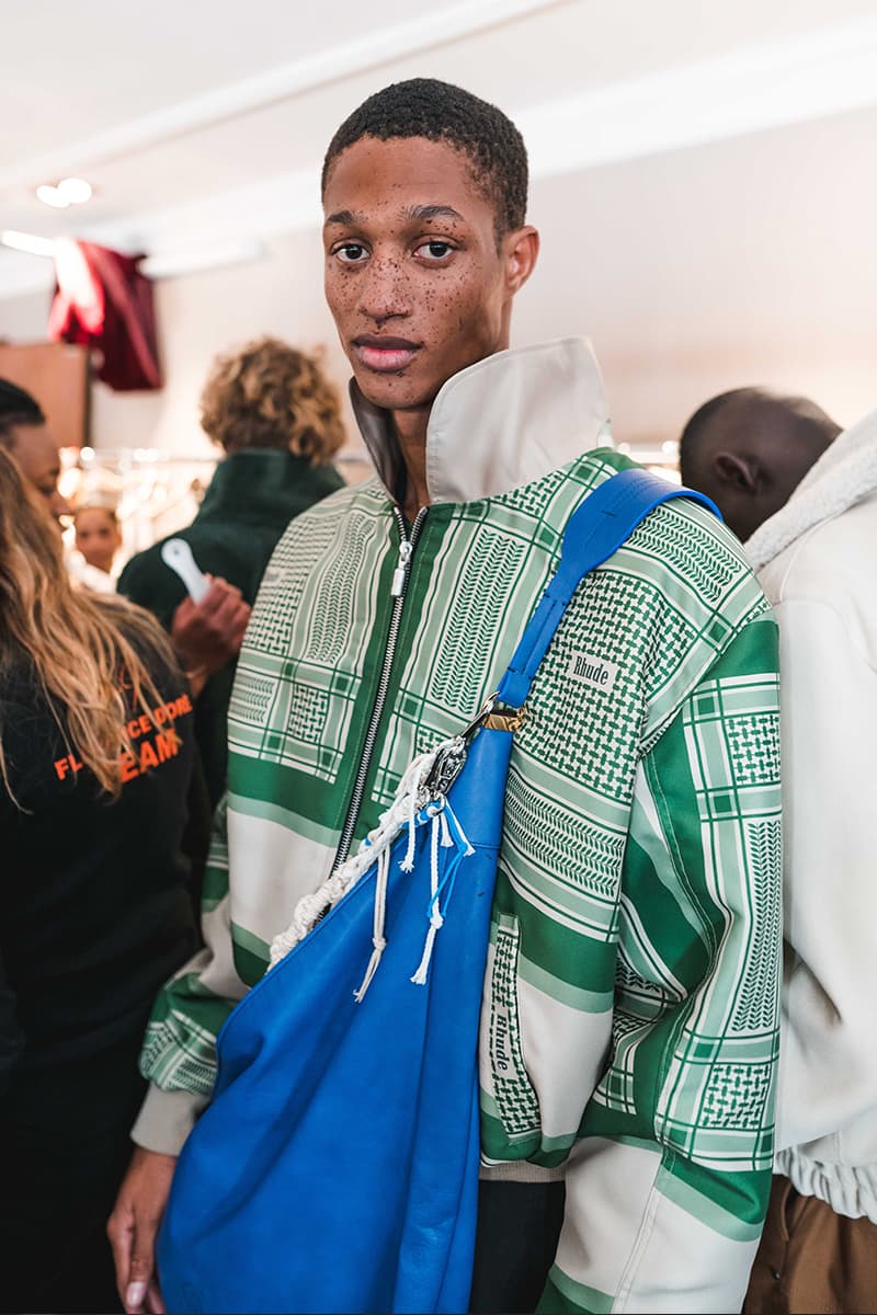 RHUDE Fall Winter 2020 Paris Fashion Week Show Backstage Rhuigi Villasenor Vans