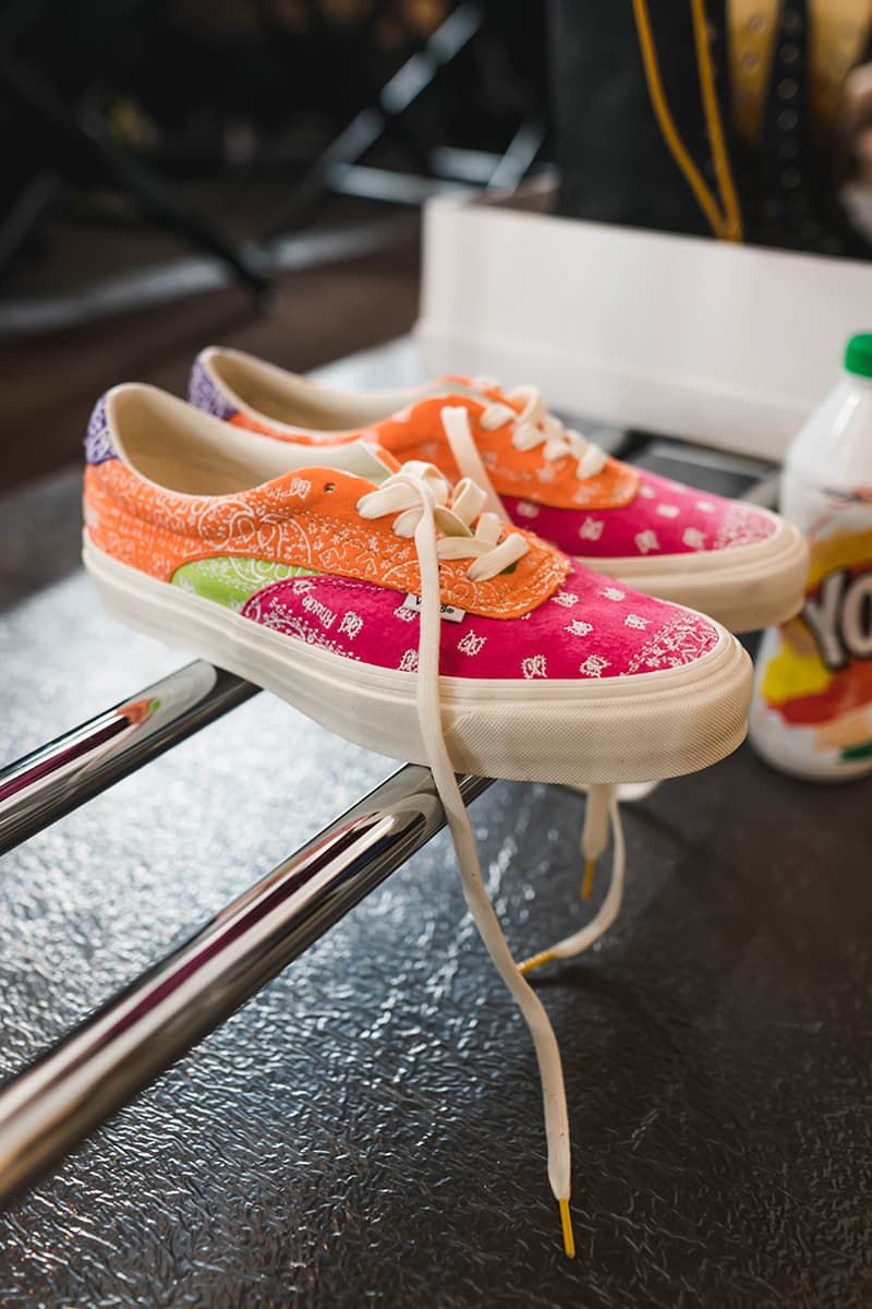 RHUDE Fall Winter 2020 Paris Fashion Week Show Backstage Rhuigi Villasenor Vans