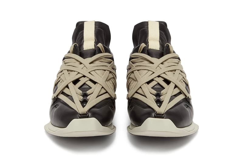 Rick Owens Maximal Runner Black Beige Release Info Date Buy Price MATCHESFASHION