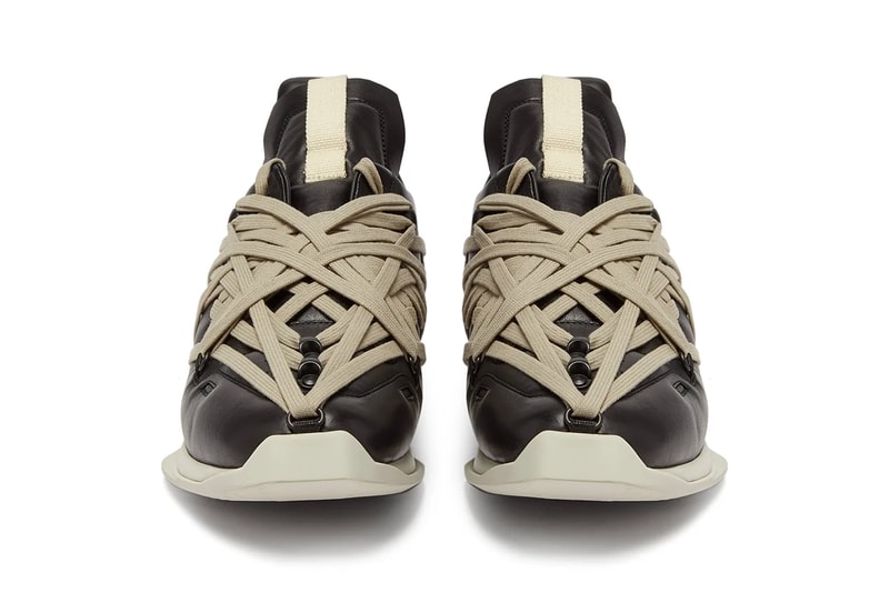 Rick Owens Maximal Runner Black Beige Release Info Date Buy Price MATCHESFASHION