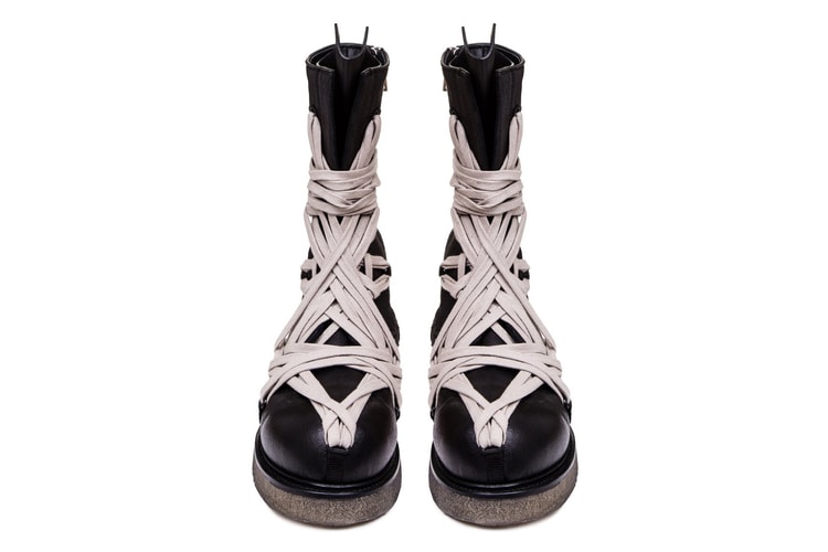 Rick Owens' Tecuatl Army Boots Get Mega Lacing Treatment