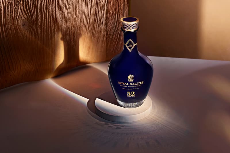 Royal Salute Releases Rare $30K Scotch Blend Time Series 52 Year Old whiskey luxury alcohol aged single cask
