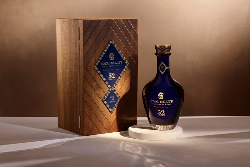 Royal Salute Releases Rare $30K Scotch Blend Time Series 52 Year Old whiskey luxury alcohol aged single cask