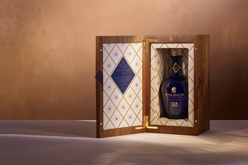 Royal Salute Releases Rare $30K Scotch Blend Time Series 52 Year Old whiskey luxury alcohol aged single cask