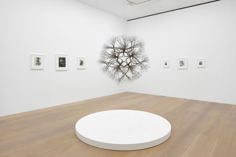 Ruth Asawa "A Line Can Go Anywhere" Exhibition David Zwirner Gallery Sculptures Wire Line Paper