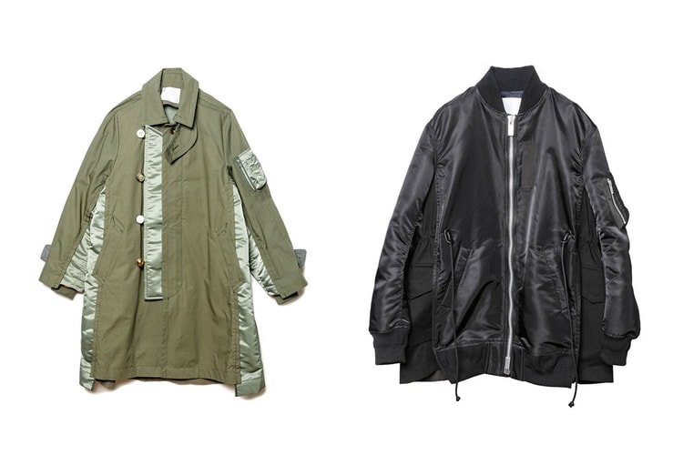 sacai Deconstructs Military-Inspired Jackets for New Store Opening