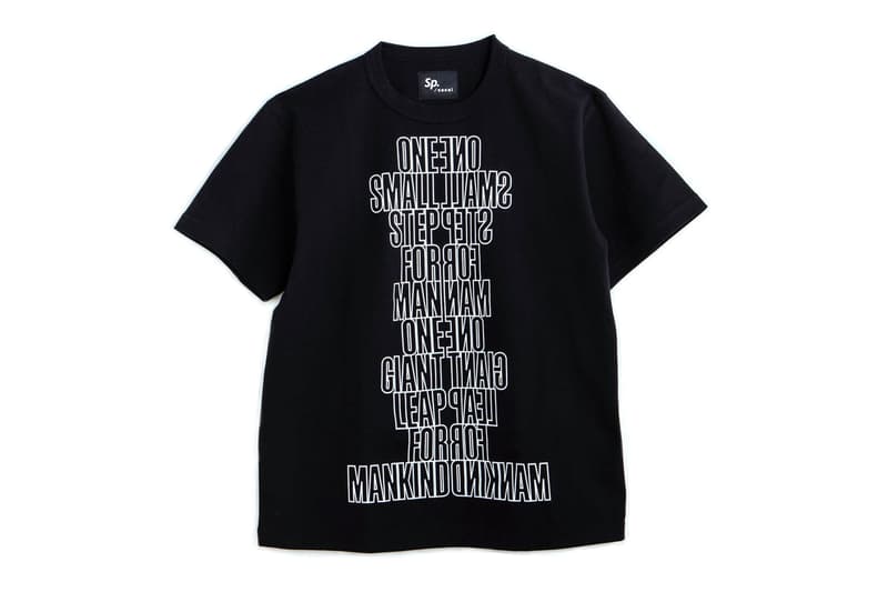 sacai x SPIBER Neil Armstrong T-Shirts Release Info brewed protein sustainable environment faux silk drop date info price aoyama store