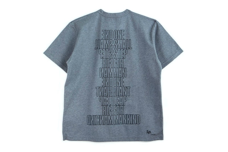 sacai x SPIBER Neil Armstrong T-Shirts Release Info brewed protein sustainable environment faux silk drop date info price aoyama store 