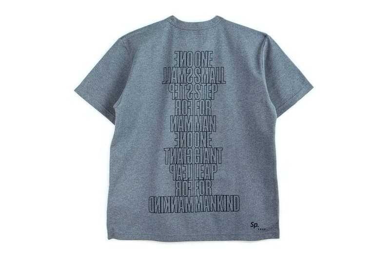 sacai x SPIBER Neil Armstrong T-Shirts Release Info brewed protein sustainable environment faux silk drop date info price aoyama store