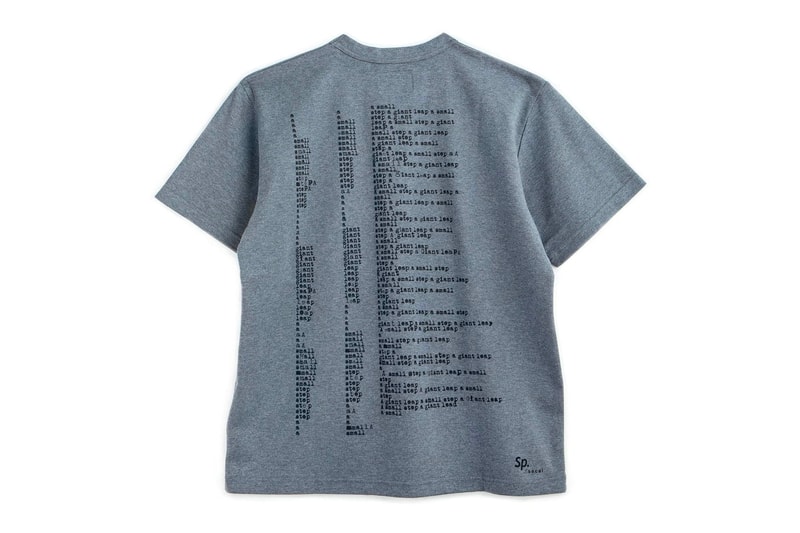 sacai x SPIBER Neil Armstrong T-Shirts Release Info brewed protein sustainable environment faux silk drop date info price aoyama store 