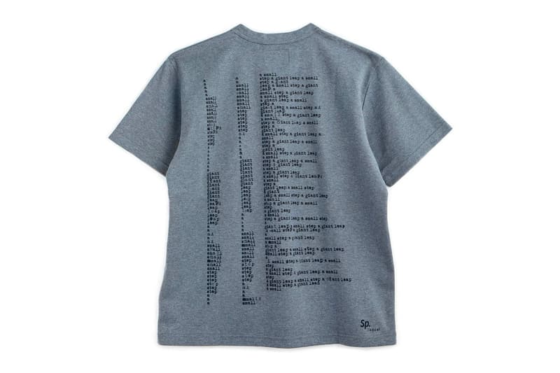 sacai x SPIBER Neil Armstrong T-Shirts Release Info brewed protein sustainable environment faux silk drop date info price aoyama store