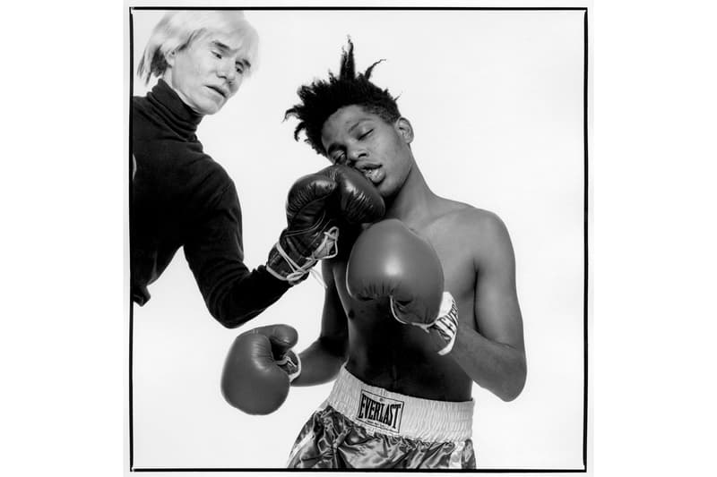 everlast saint laurent everlast collaboration boxing collection jean michel basquiat andy warhol photographs michael halsband photographer 