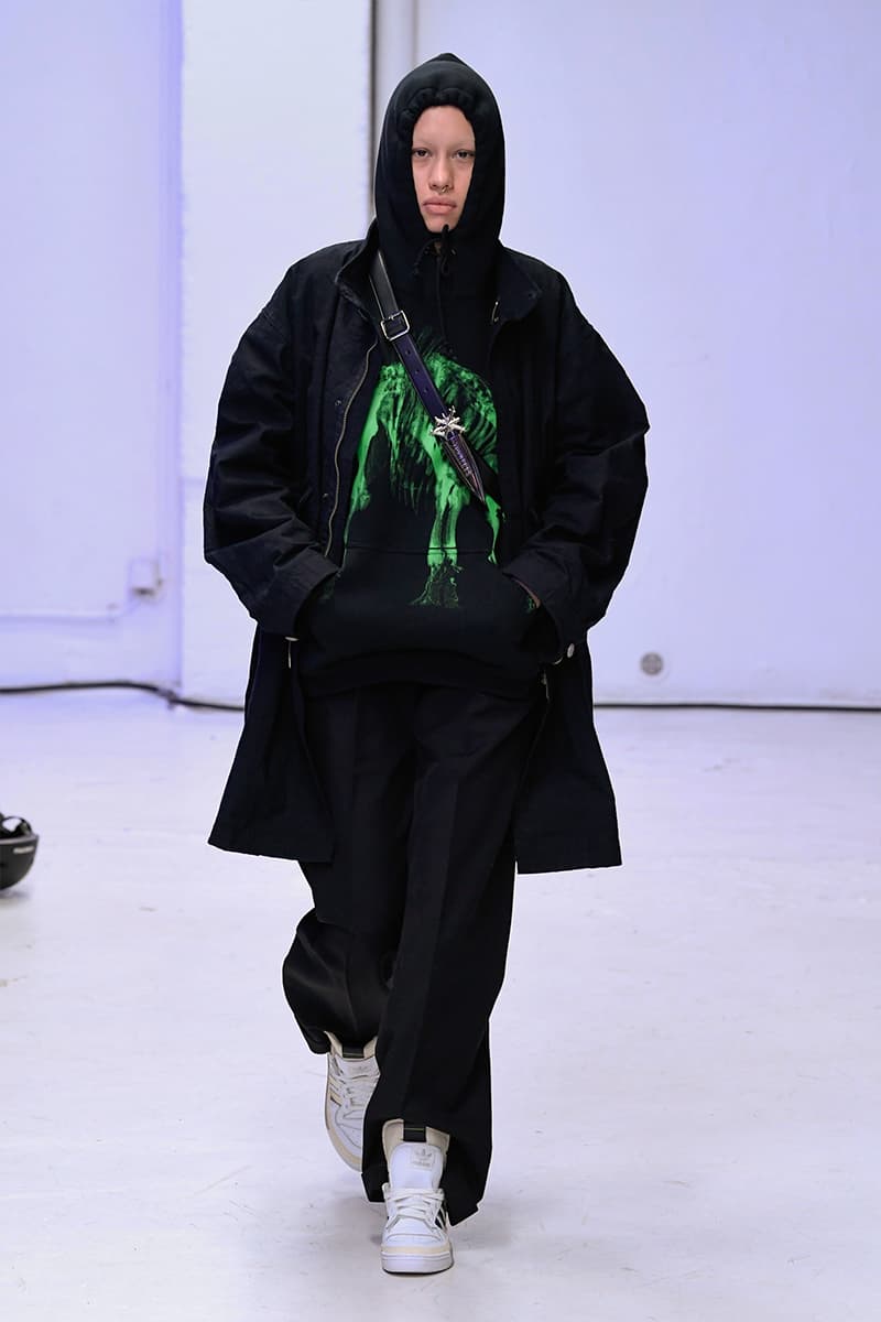 SANKUANZ Fall Winter 2020 Runway Collection Paris Fashion Week adidas Originals Shangguan Zhe