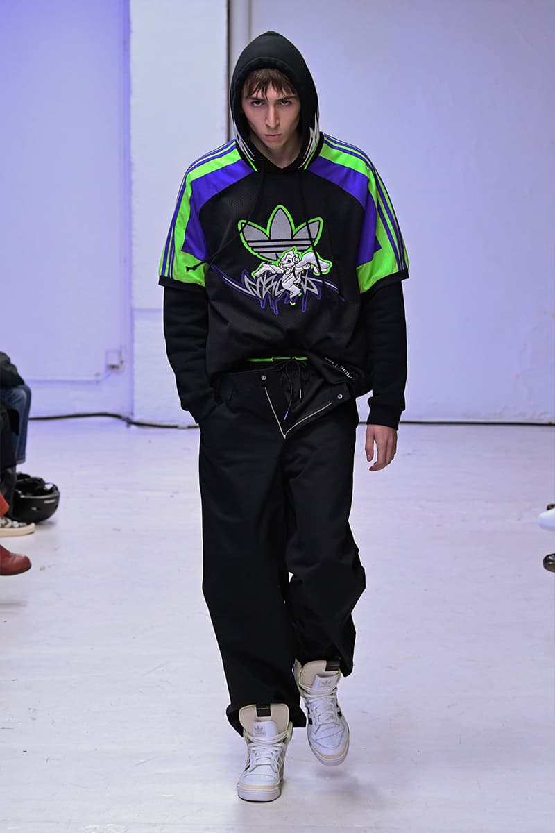 SANKUANZ Fall Winter 2020 Runway Collection Paris Fashion Week adidas Originals Shangguan Zhe
