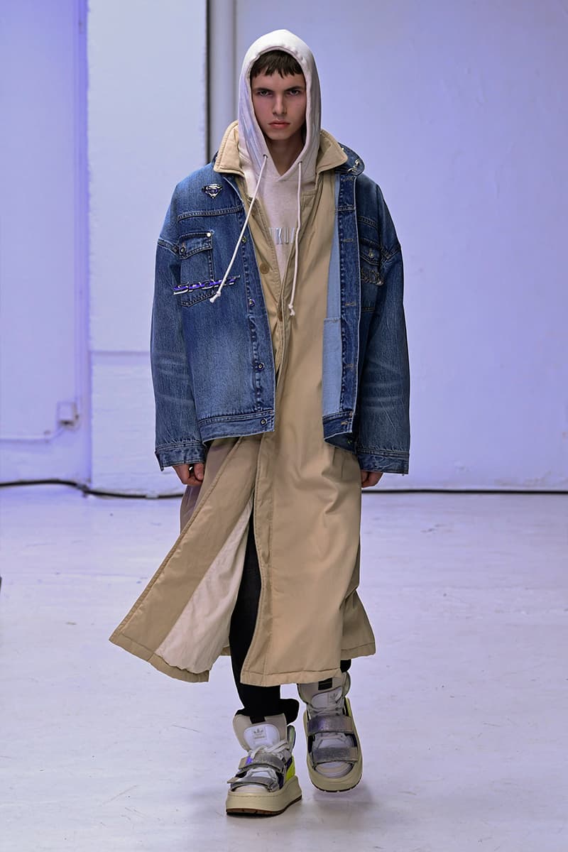 SANKUANZ Fall Winter 2020 Runway Collection Paris Fashion Week adidas Originals Shangguan Zhe