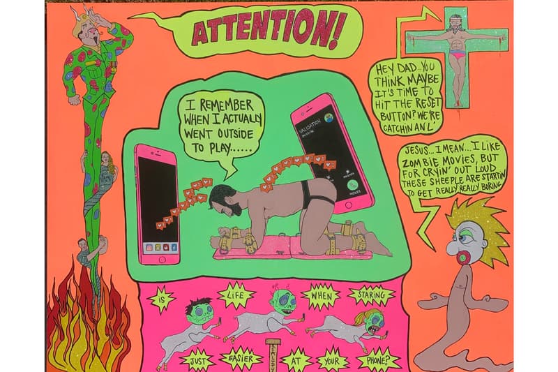 sean kush solo exhibition superchief gallery los angeles california comics lowbrow art urban contemporary